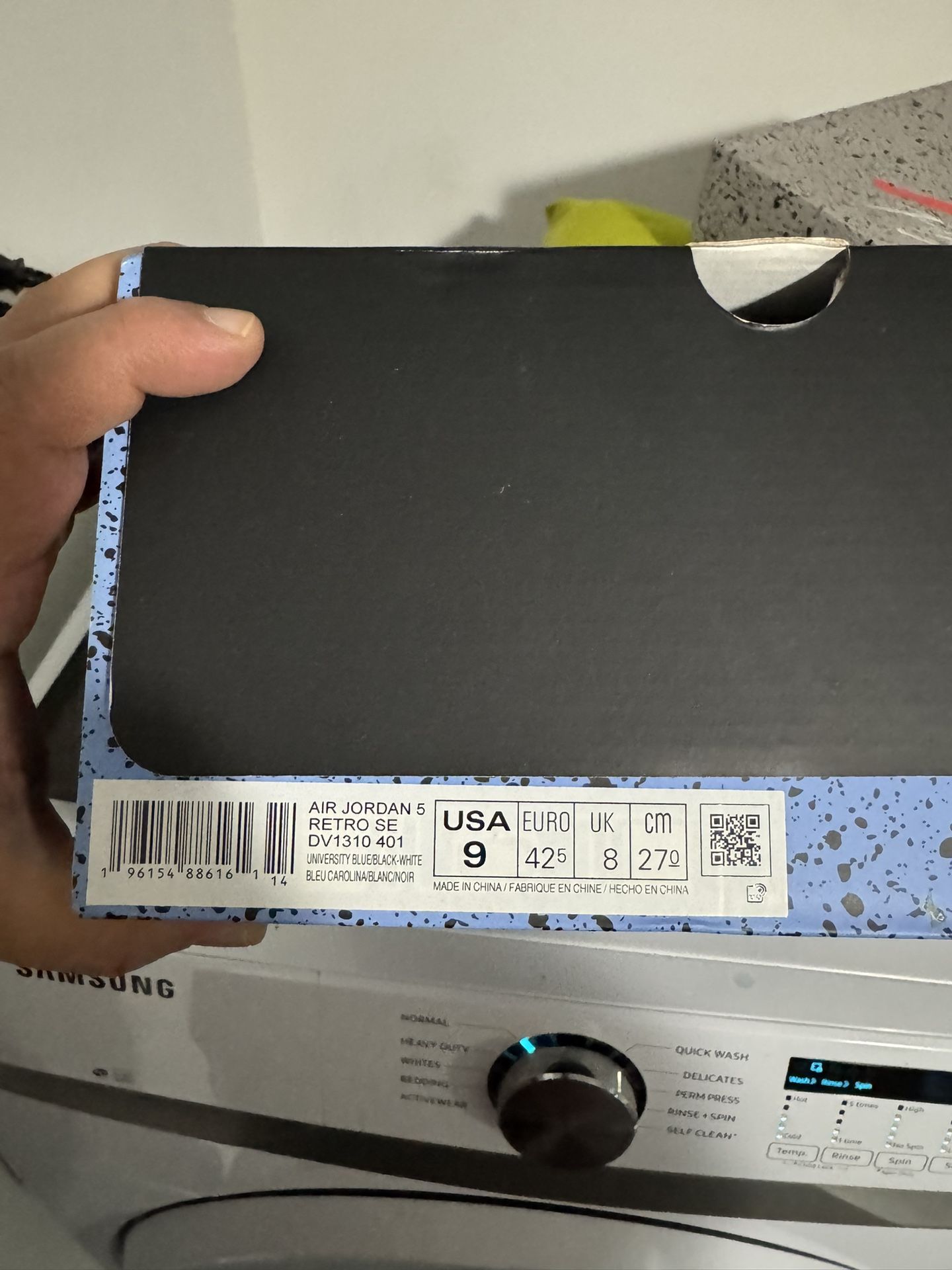 Jordan Retro 5 UNC Blue