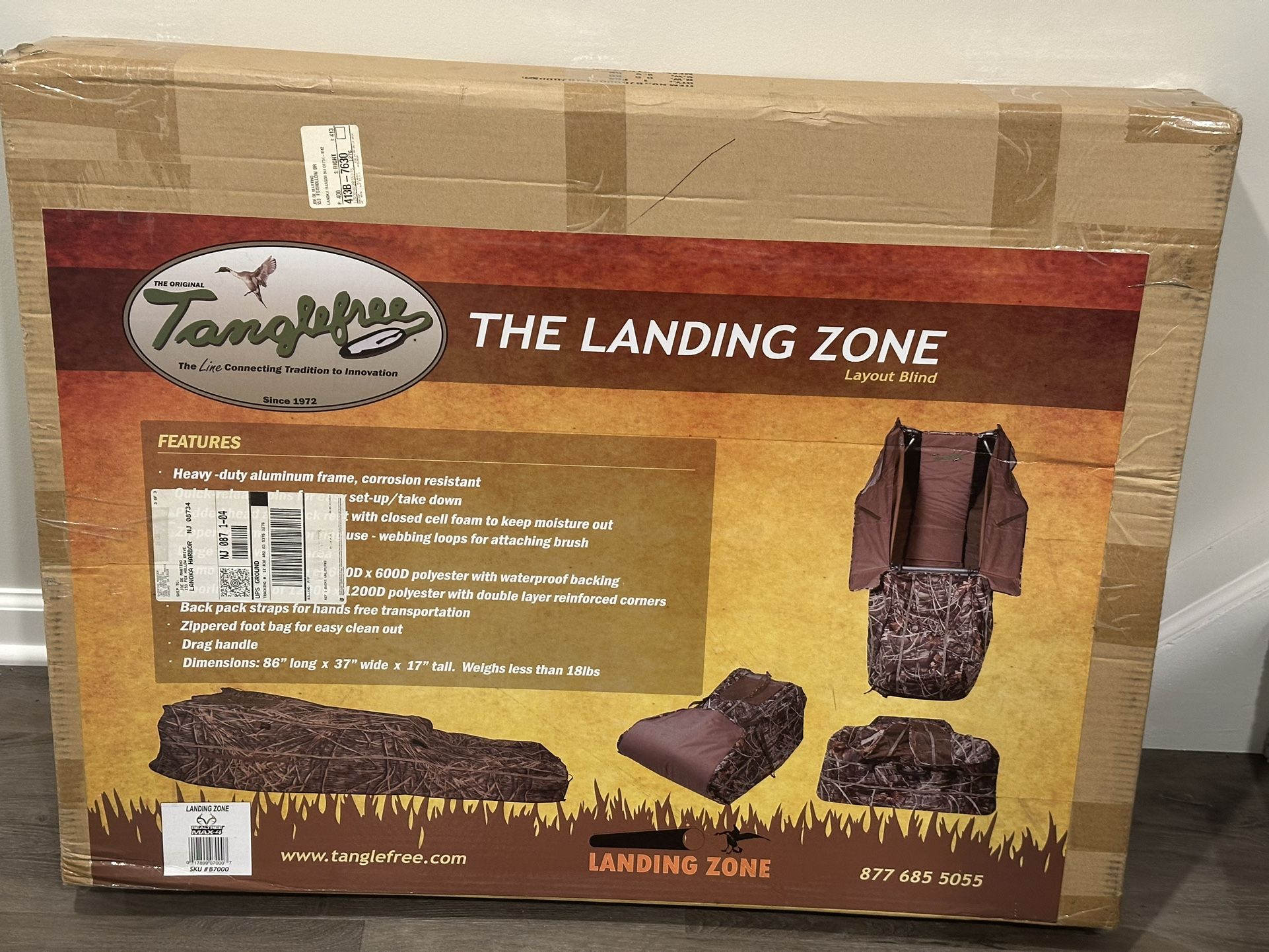 Landing Zone Layout Blind Max 4