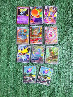 Pokemon singles for pick up view location first !