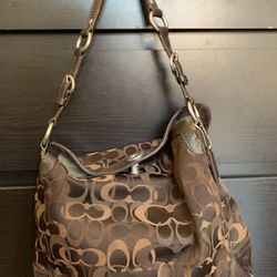 Authentic coach purse