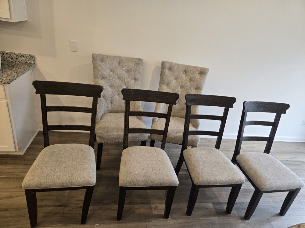 Ashelys Dinning Room Chairs Set Of 6