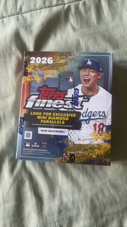 Baseball cards 2026 Finest mega box