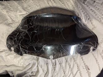 Smoked Tint Motorcycle Windshield