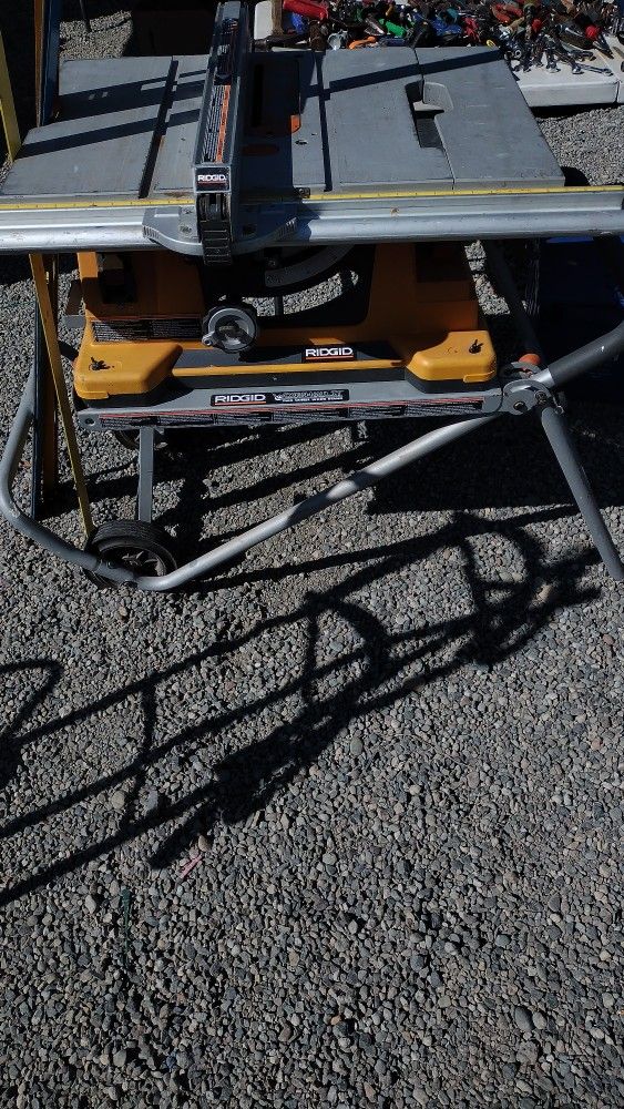 Ridgid Table Saw