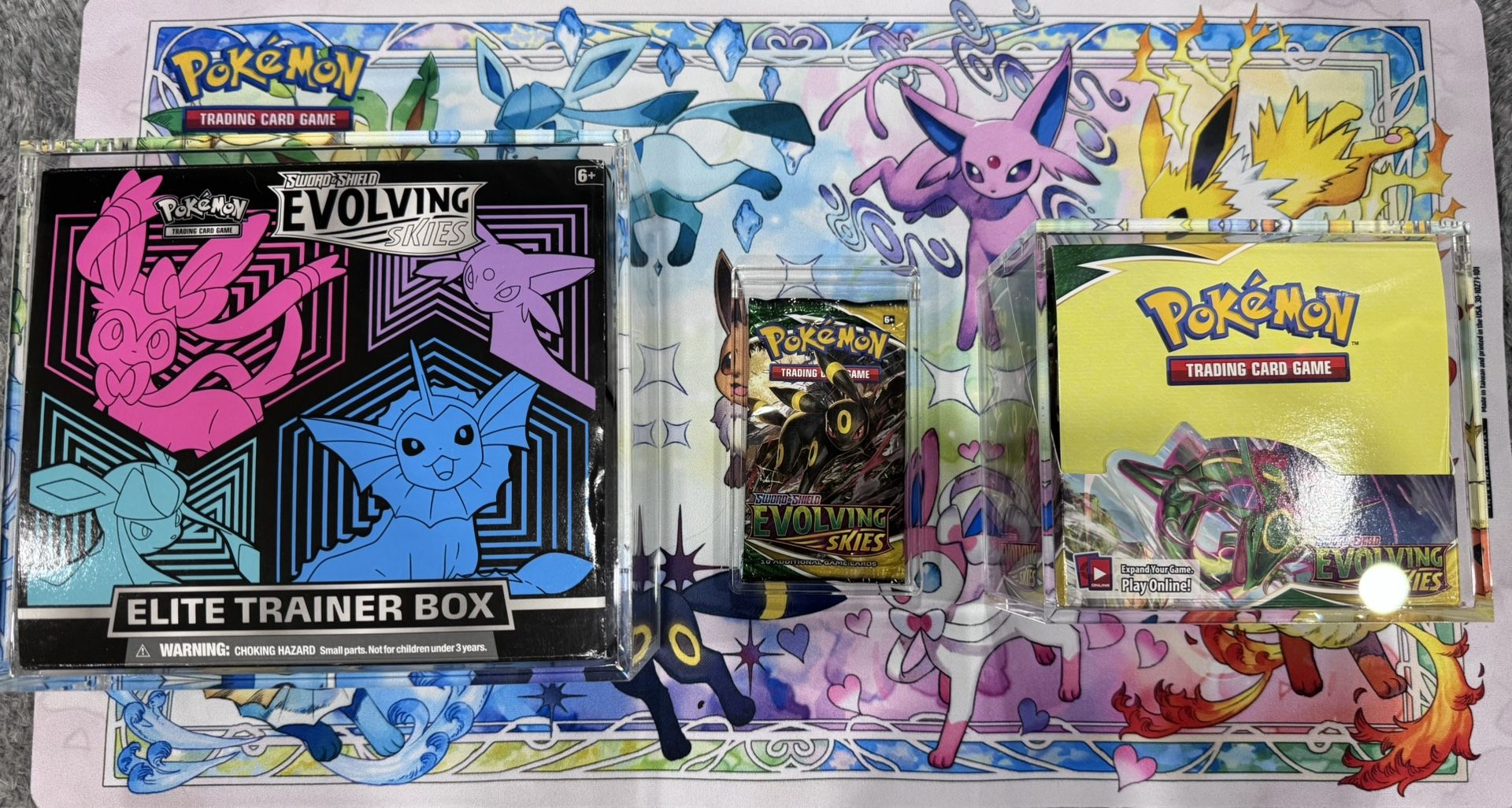 pokemon acrylic cases
