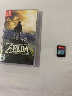 Nintendo Switch Bundle - Zelda Breath of the Wild + Sonic Superstars - 2 Games, 45 if you pickup