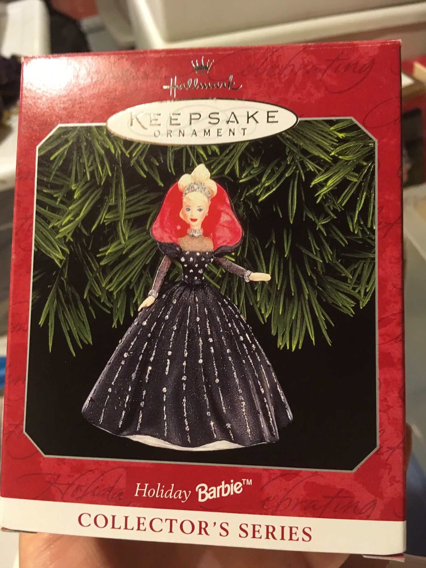 Hallmark Mattel Holiday Barbie ornament 1998