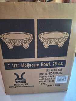 Molcajete bowls