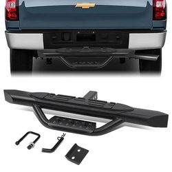 Universal 2” Receiver Tow Hitch Steps, Single & Dual Step/ Small Rear Defense, Defensa Y Escalon 
