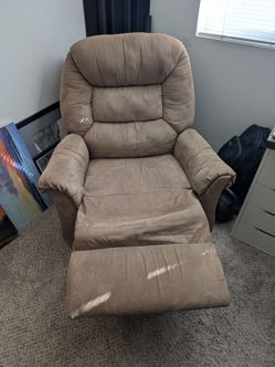 Tan Fabric Recliner Chair (Playa Del Oro)
