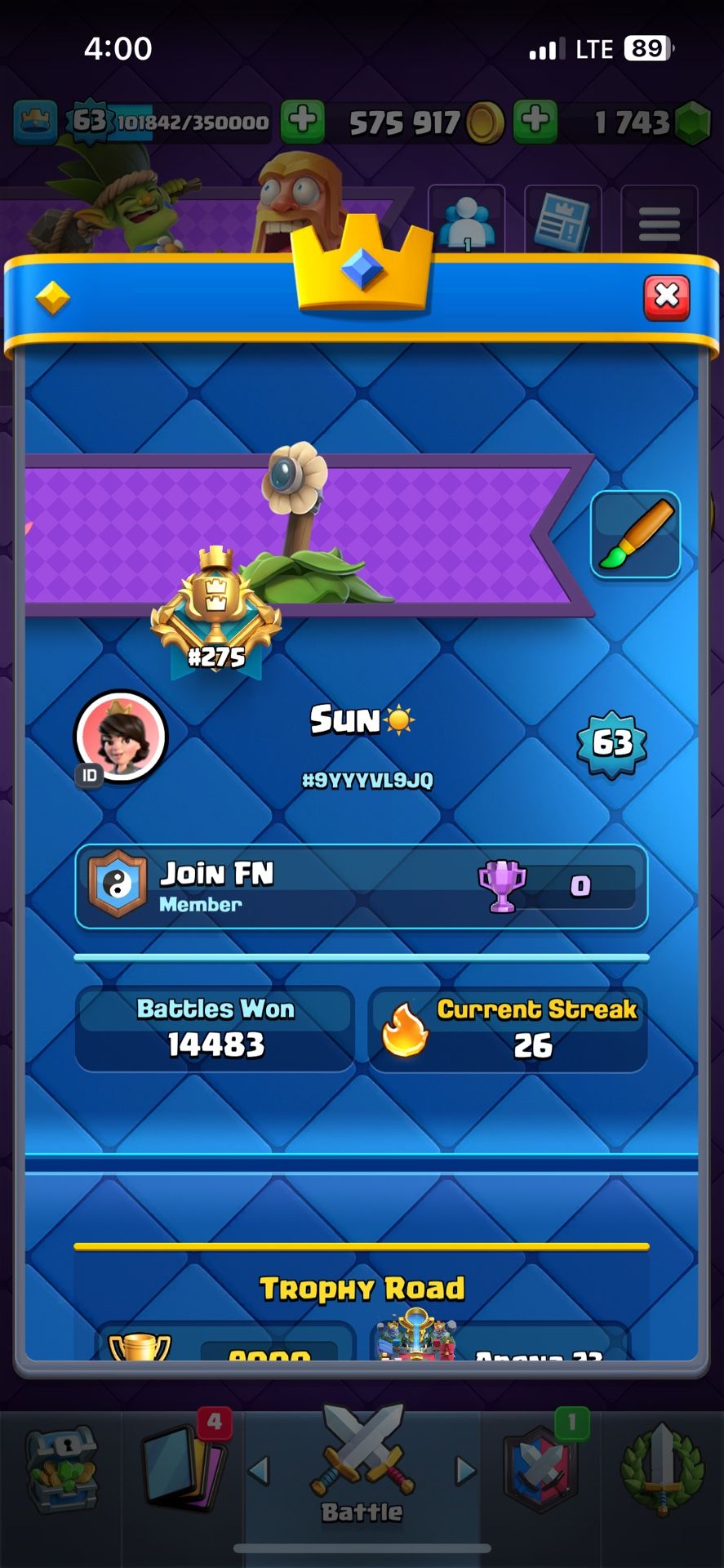 Clash Royale accounts