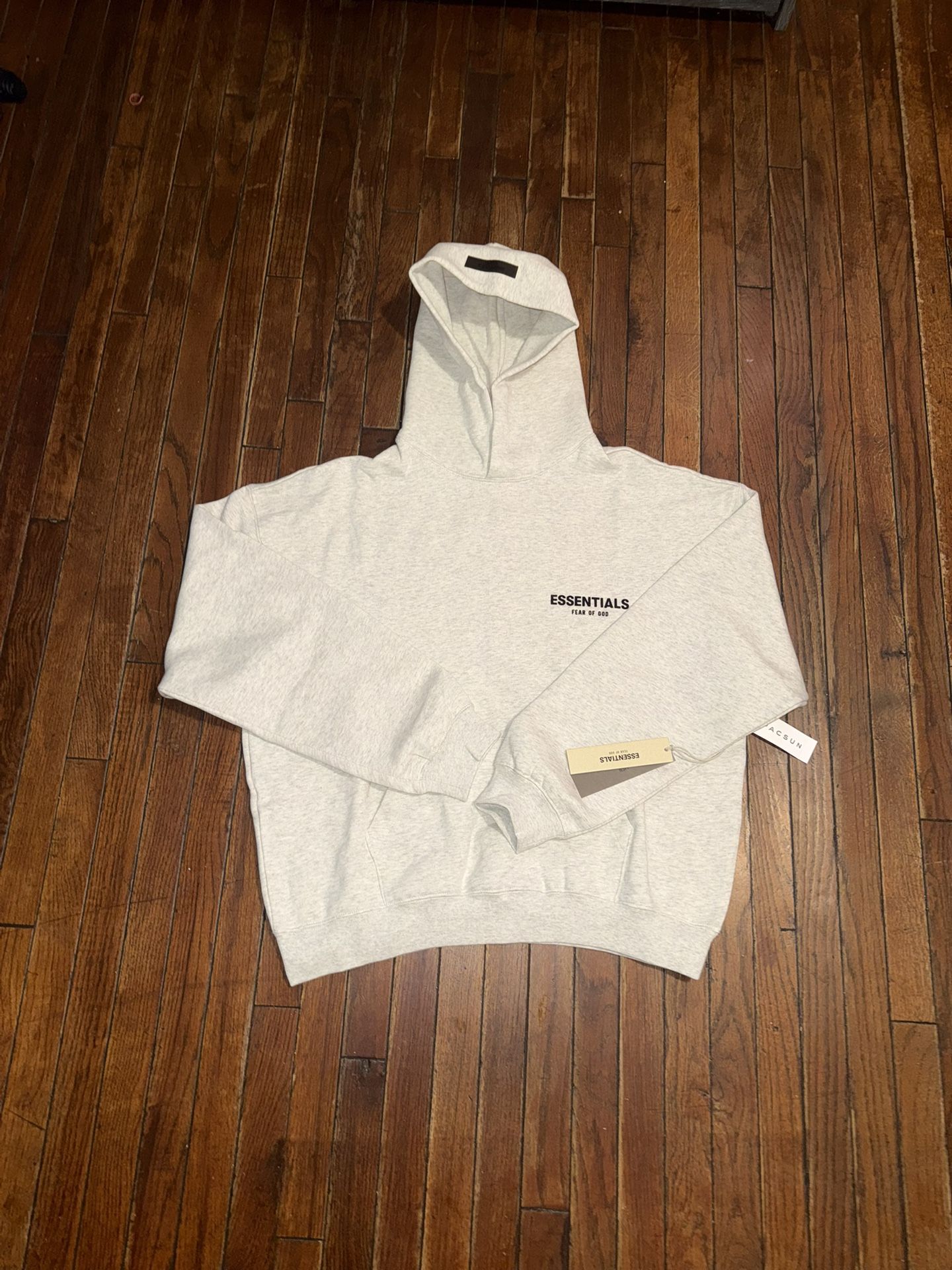 (NEW) White Essentials Hoodie