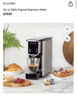 Sur La Table Capsule Espresso Maker for Sale in Delray Beach, FL