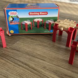 Vintage Thomas & Friends “Stacking Risers” Used With Original Box!!!!!