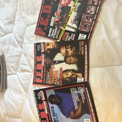 Vintage feds Magazine Collection LOT 