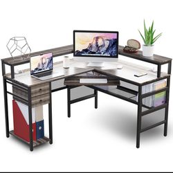 BRAND NEW L Shaped Desk (still In Box)