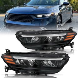 Honda Accord Headlight Assembly Pair