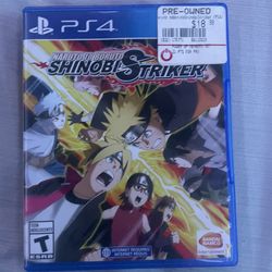 Naruto To Boruto Shinobi Striker Ps4 Disc