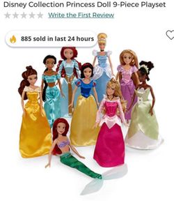 Disney Princess doll collection new in box