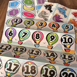 Preschool Punch Out Classroom Decor- Numbers, Shapes, Colors