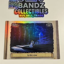 2025 Topps Disney Wonder | Cinderellas Story “So This Is Love” Holo-Foil Parellel 