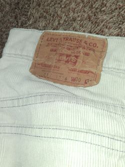 Mens Vintage Grey Cords (contact info removed)  size 30x32