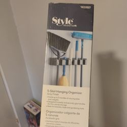 5 Slot Hanger Organizer, Holds 5 Handles. Never Opened. 