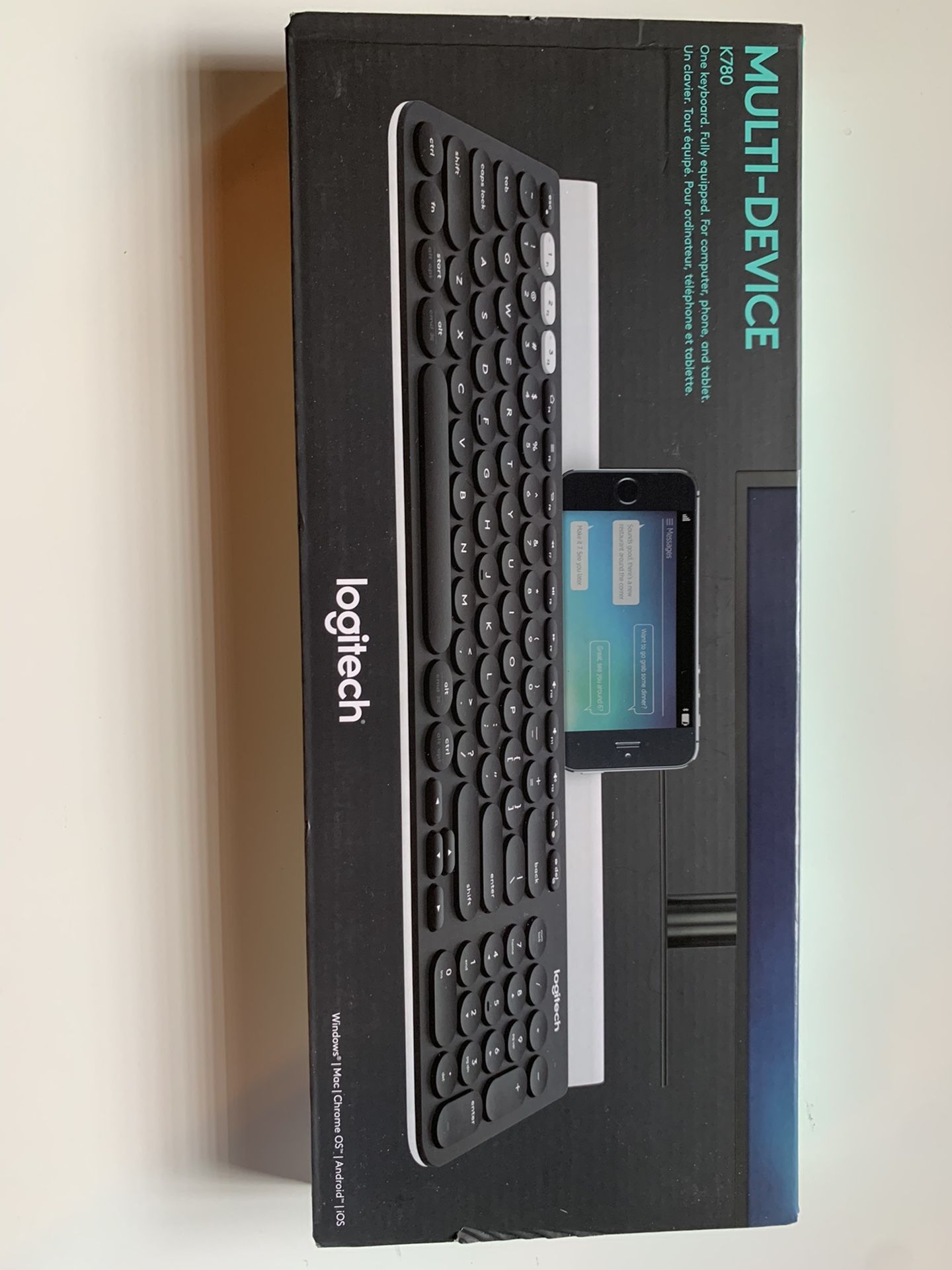 Logitech K780 wireless keyboard, brand New