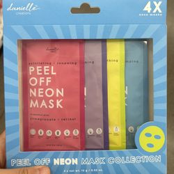 Neon Mask Collection Of 4 Pcs 