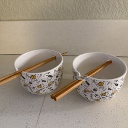 Gudetama ramen bowls