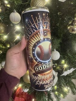 Personalized Dodgers Tumbler