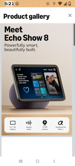 Amazon echo 8