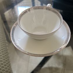Set Of 12 Coffee Cups With Its Plate 
