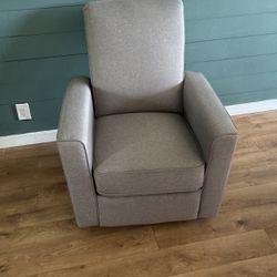 Grey Reclining Chair 