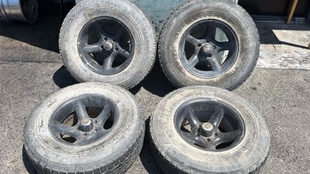 Eagle Alloy 15x8 Inch Aluminum wheels 5 On 4.5 Lugs fits Toyota, Jeep, Ford, Dodge, And more