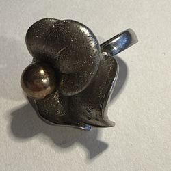 Millana Italian Made .925 Silver Ring Size 8