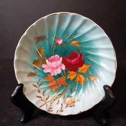 Hand Decorated Floral Bowl