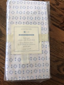 Pottery Barn Kids Organic Crib Fitted Sheet