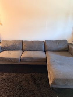 Dark Gray Sectional Couch