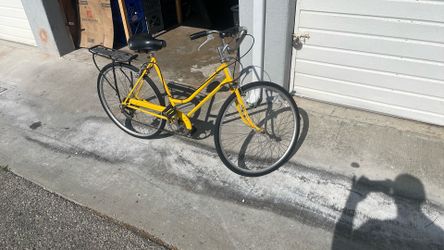 1973 SCHWINN COLLEGIATE LADIES 5-SPEED VINTAGE ROAD CRUISER BIKE SUBURBAN BREEZE