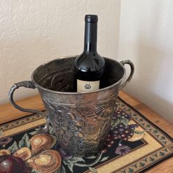 Unusual Wine Bucket, Vintage