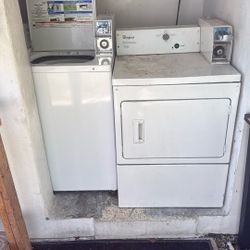 Coin Operated Washer And Dryer