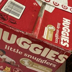 New Box 76 Huggies Little Snugglers Size 3 
