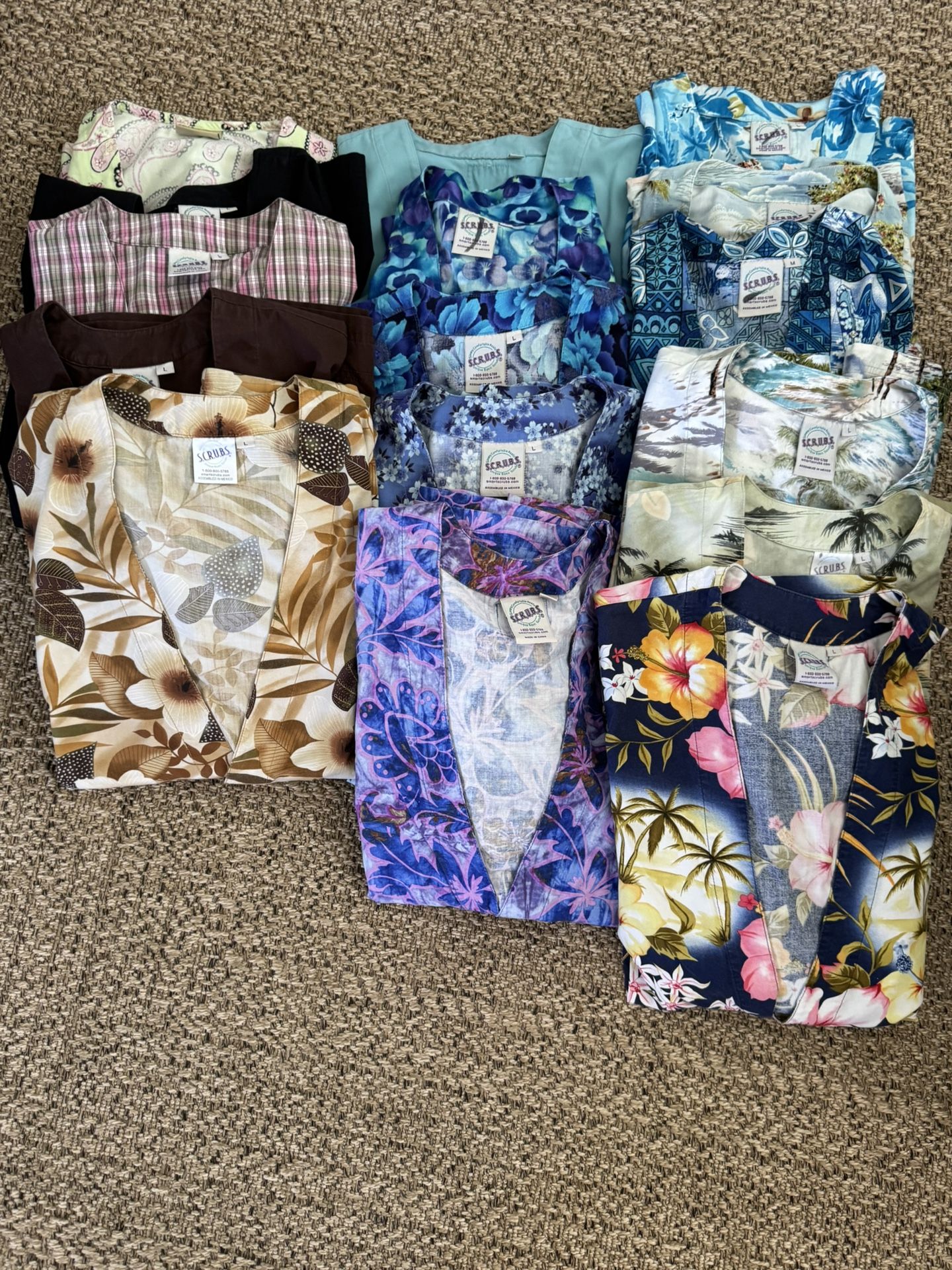 Scrub Tops And Jackets