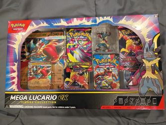 Pokemon Mega Lucario Figure Box 