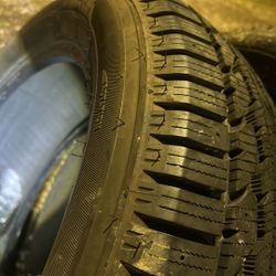 Set Of 4 Firestone Winterforce 2 Tires Size 215/55/17