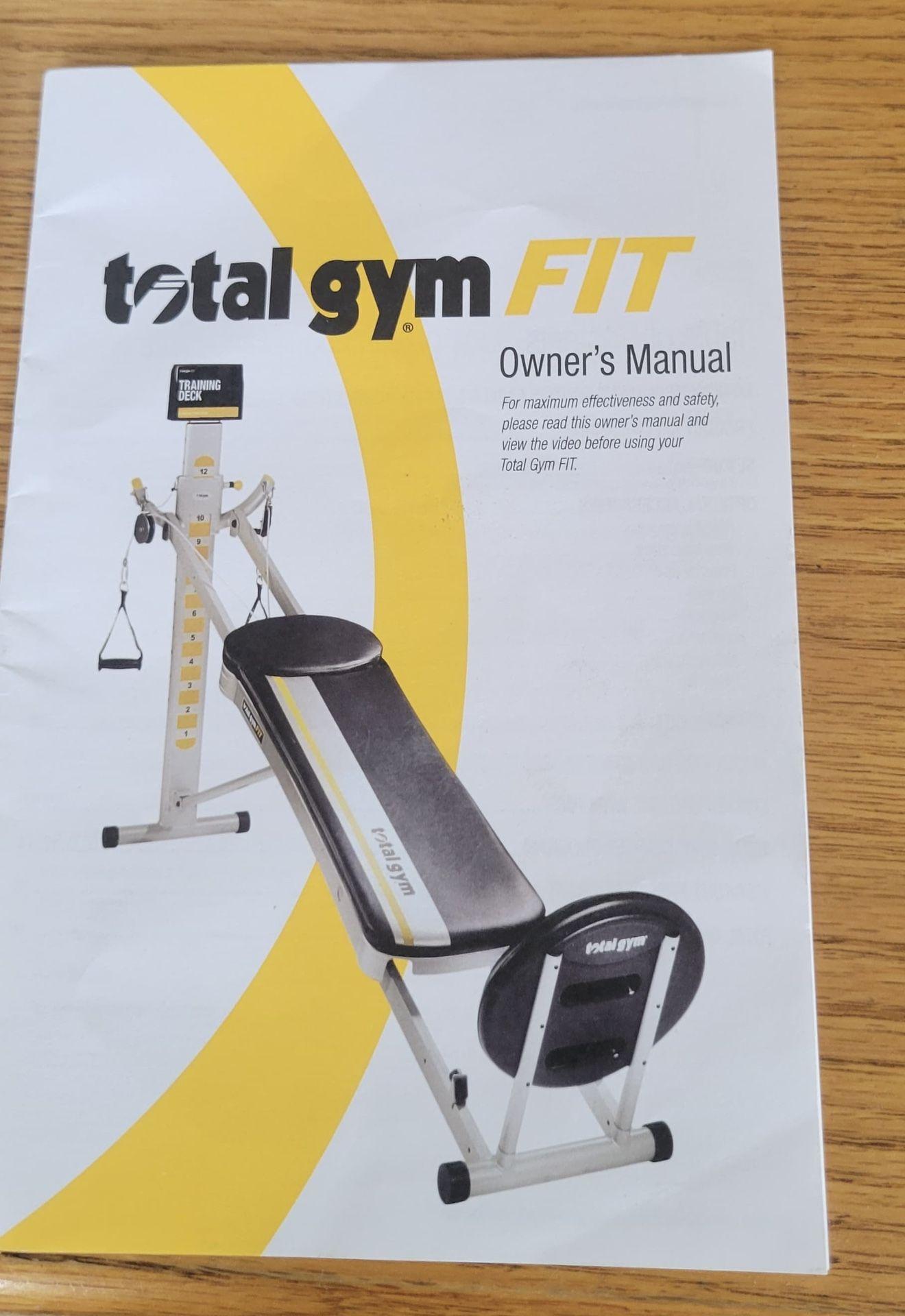 Total Gym FIT Full Body Fitness Workout Machine, Home Exercise Equipment. Never been assembled..New!