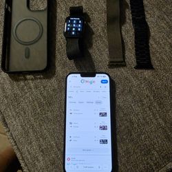 Iphone 13 Pro Max With Apple Watch SE 44MM
