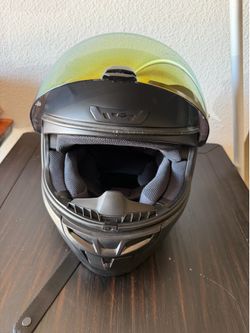 Bell motorcycle helmet