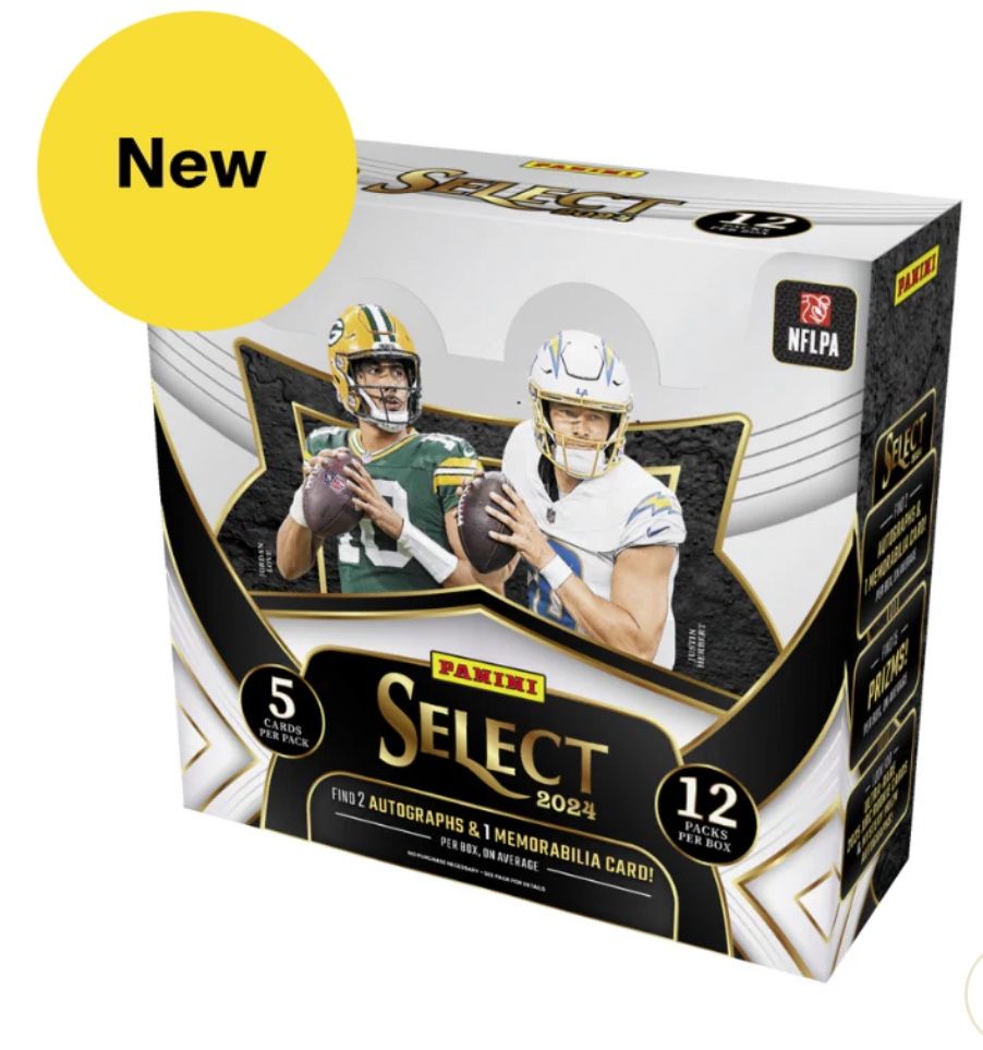 2024 PANINI SELECT FOOTBALL HOBBY BOX